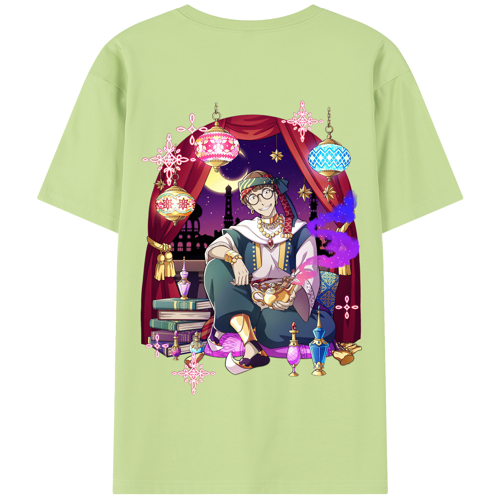 （画像用） 文豪ストレイドッグス Bungo Stray Dogs 綿100％半袖Tシャツ（背面プリント）